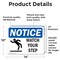 Signmission 10 in Height, 14 in Width, Vinyl Decal, Rectangle OS-2PACK-NS-D-1014-L-18966 - alternate 5